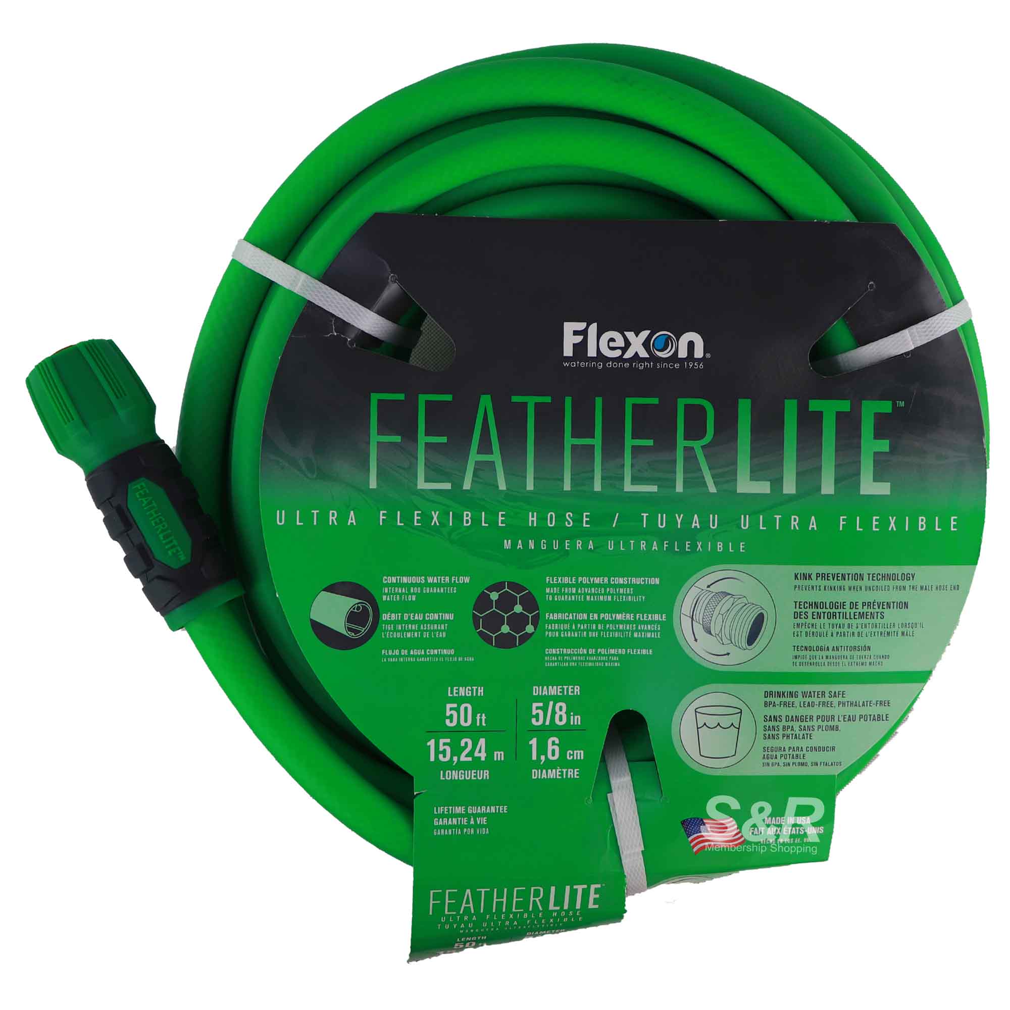 Flexon Featherlite Ultra Flexible Hose 50ft